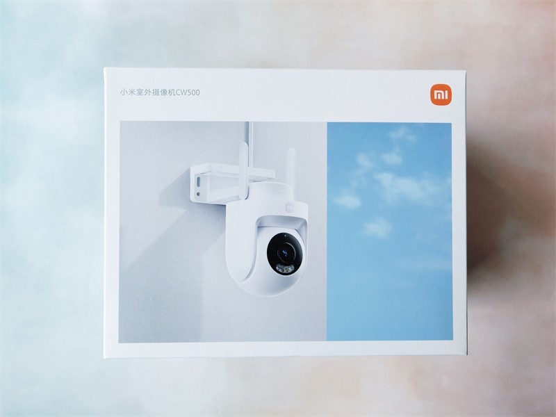  Xiaomi outdoor camera CW500: home security, always guarding