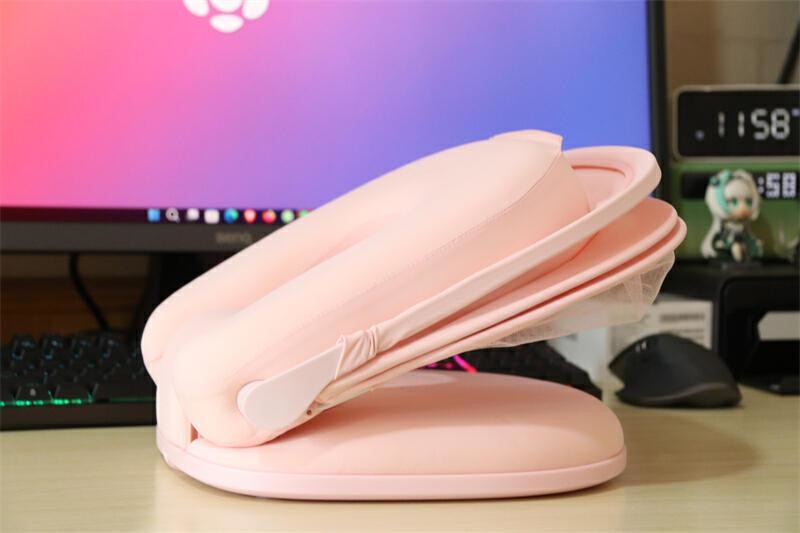 中小学生午休必备神器，不压眼睛不麻手，车厘子午睡枕体验