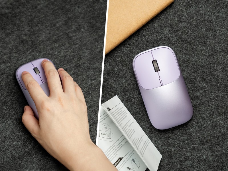 纤薄静音，便携首选，贱驴001无线蓝牙鼠标