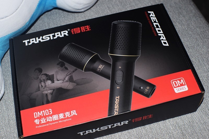 为人声呈现极致清晰与自然 TAKSTAR得胜 DM 103有线动圈麦克风