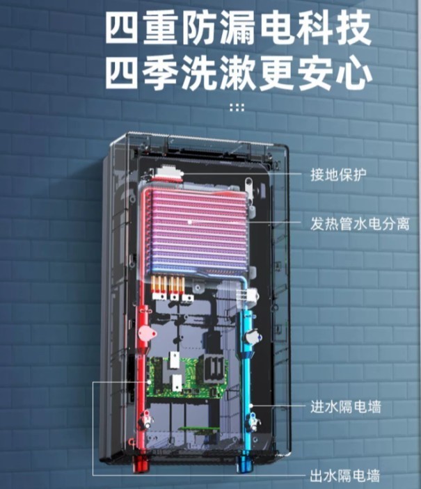 高颜值更安全健康，奥特朗（otlan）F15H-Z70C即热式电热水器体验