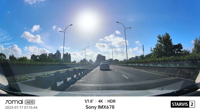 影像至上，索见不凡，品70迈4K超高清行车记录仪A810