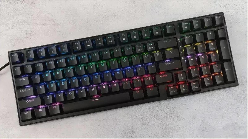 全键热插拔，可玩性更高，钛度K850彩戏师机械键盘体验