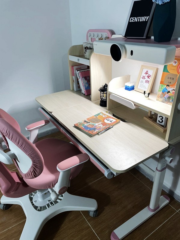 伴学护眼自适应护脊超大收纳 作业帮AI学习桌