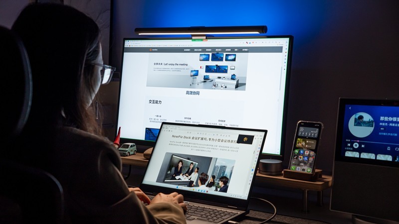 梦中情“坞”，高效办公，Newline NewPie Dock会议扩展坞