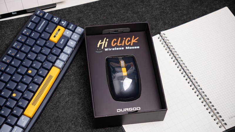 桌面好物，外设掌中宝——杜伽Hi-click无线双模鼠标
