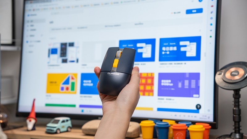 桌面好物，外设掌中宝——杜伽Hi-click无线双模鼠标