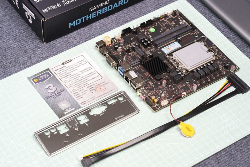 华南金牌H610M-I主板装机实测，板U千元内ITX主机