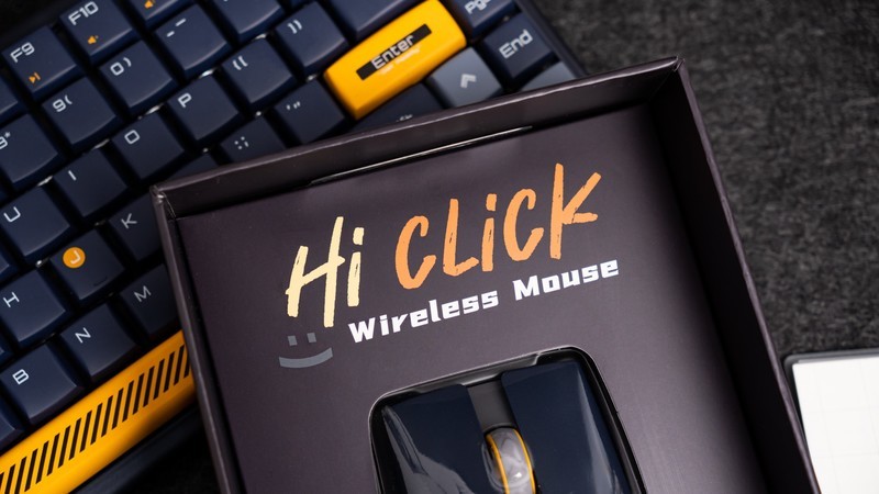 桌面好物，外设掌中宝——杜伽Hi-click无线双模鼠标