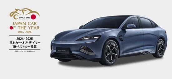 日本汽车进口协会1月9日公布了2024年日本国内纯电动汽车销量。中国比亚迪同比增长54%