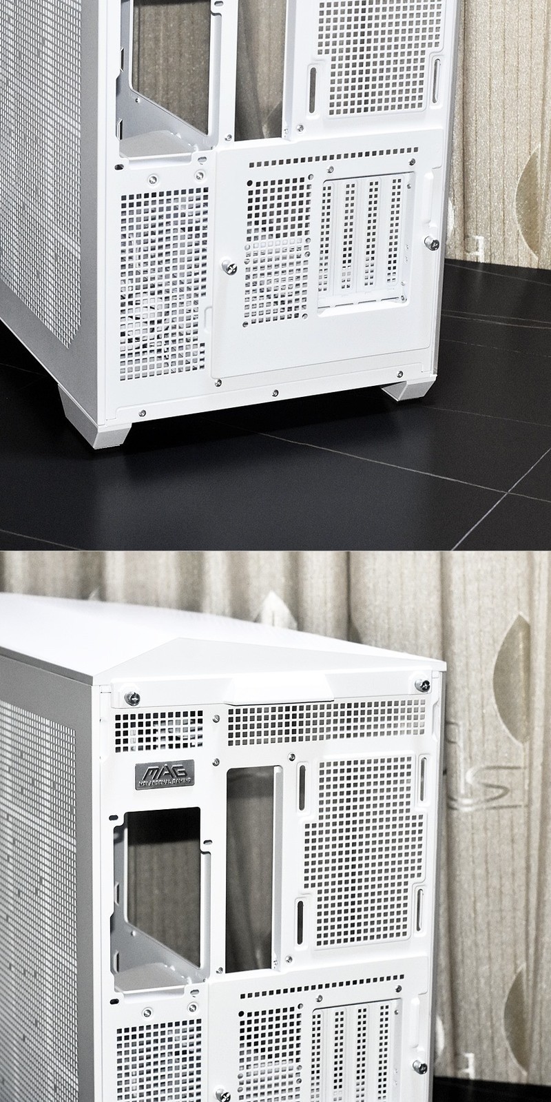 人性化海景房电竞机箱 微星MAG PANO 100L PZ WHITE白刃PLUS实测分享