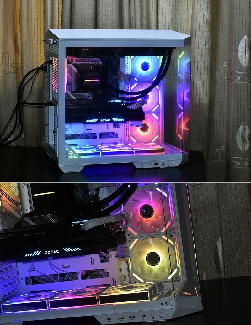 人性化海景房电竞机箱 微星MAG PANO 100L PZ WHITE白刃PLUS实测分享