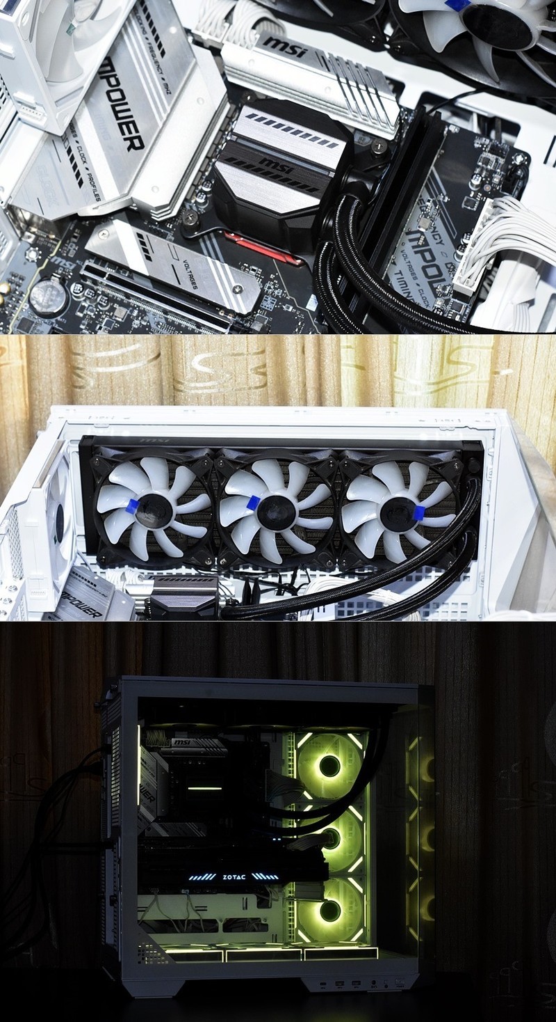 人性化海景房电竞机箱 微星MAG PANO 100L PZ WHITE白刃PLUS实测分享