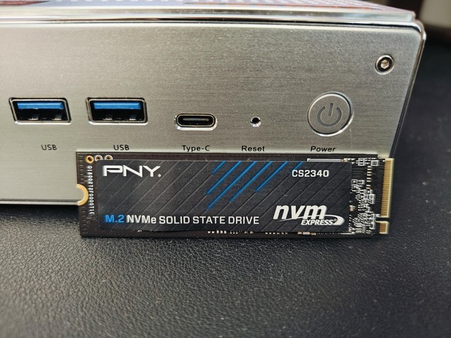 迷你主机硬盘升级：必恩威CS2340系列2TB SSD固态硬盘