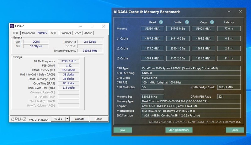 佰维DW100时空行者DDR5 6000 C28 32GB超频试玩：AM5低延迟搭档
