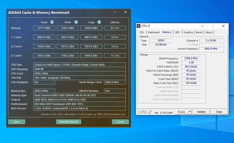 佰维DW100时空行者DDR5 6000 C28 32GB超频试玩：AM5低延迟搭档