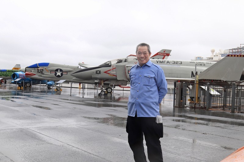 参观美国无畏号航母(一）