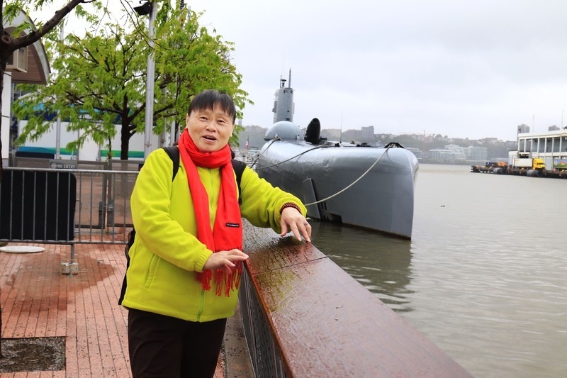 参观美国无畏号航母(一）