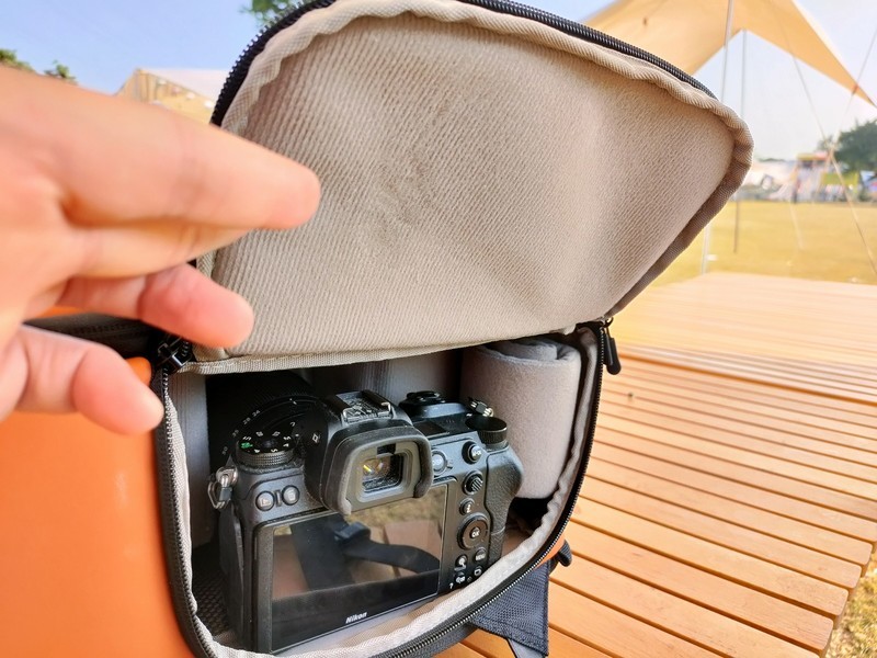 两机三镜笔记本背起就走，入手佰信双肩减重摄影包，三优点三嘈点