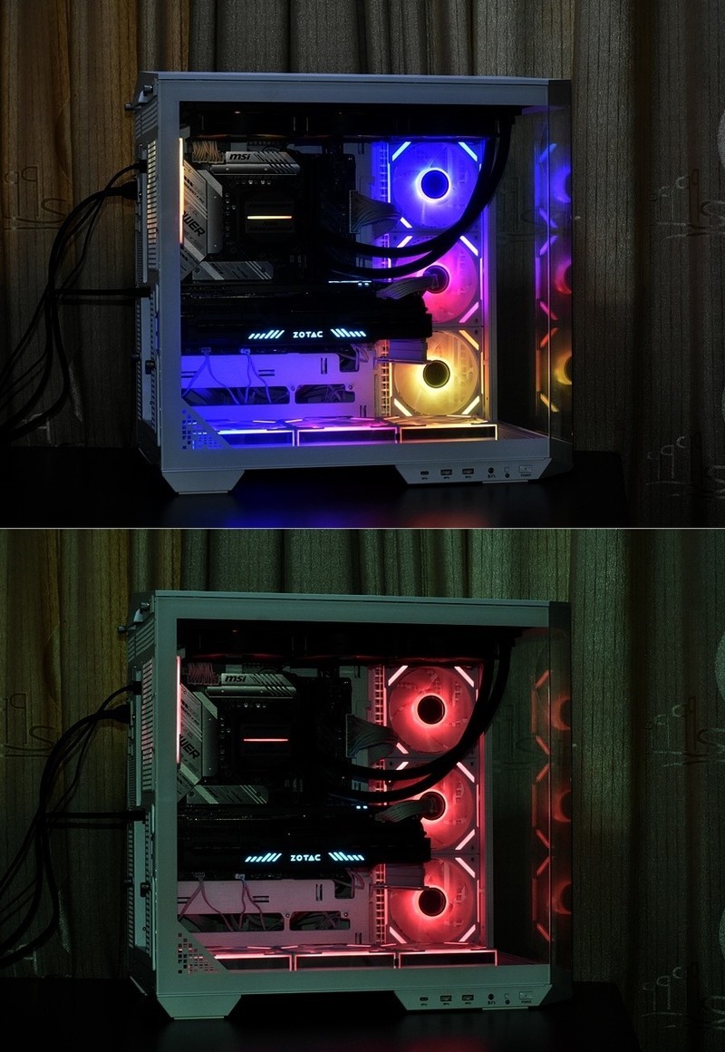 人性化海景房电竞机箱 微星MAG PANO 100L PZ WHITE白刃PLUS实测分享