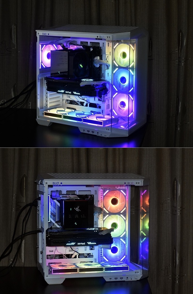 人性化海景房电竞机箱 微星MAG PANO 100L PZ WHITE白刃PLUS实测分享