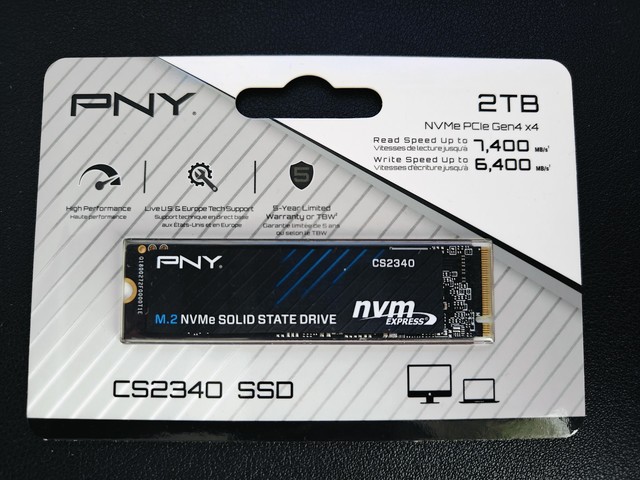 迷你主机硬盘升级：必恩威CS2340系列2TB SSD固态硬盘