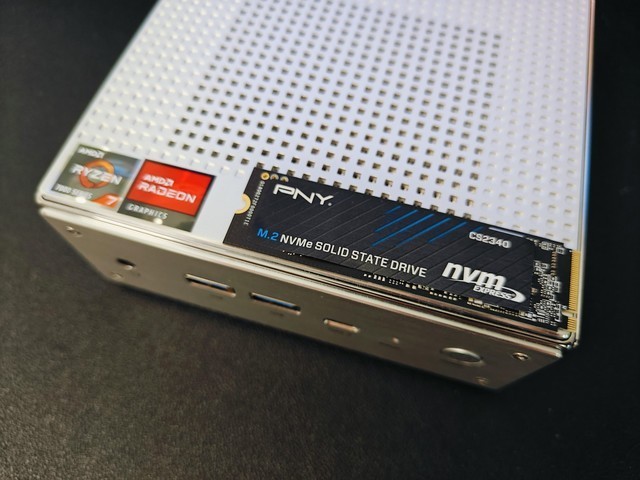 迷你主机硬盘升级：必恩威CS2340系列2TB SSD固态硬盘