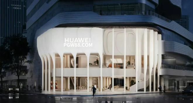 华为旗舰店盛装登场，PG设计师巧思赋艺术感，前滩太古里12月30日引爆奇观！