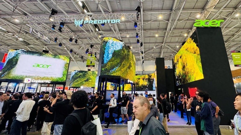 COMPUTEX 2024宏碁大秀肌肉：裸眼3D相机、全线AI、480Hz电竞屏
