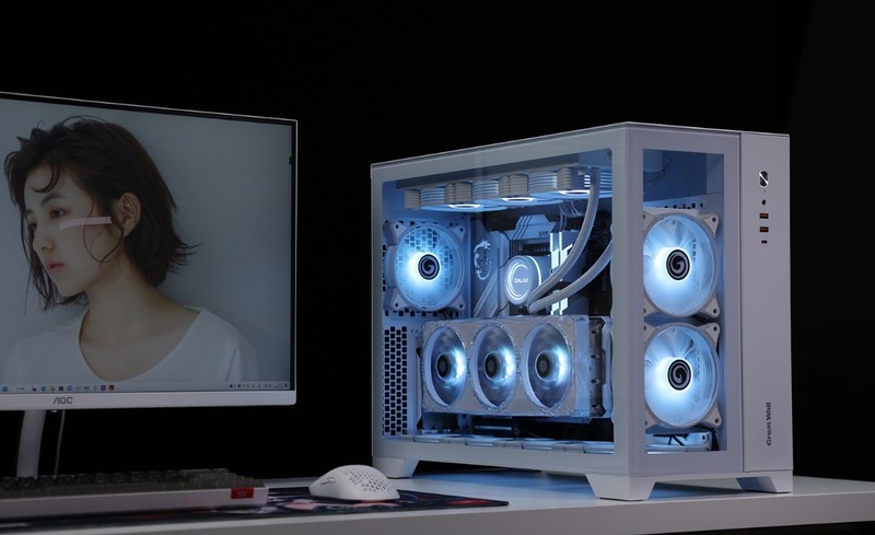 颜值党装机不要错过，长城T9W海王星机箱搭配13700K+4080装机分享