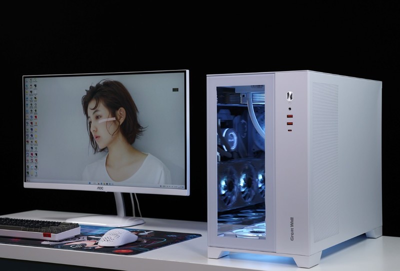 颜值党装机不要错过，长城T9W海王星机箱搭配13700K+4080装机分享