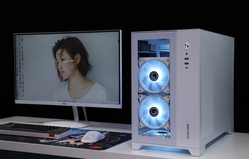 颜值党装机不要错过，长城T9W海王星机箱搭配13700K+4080装机分享