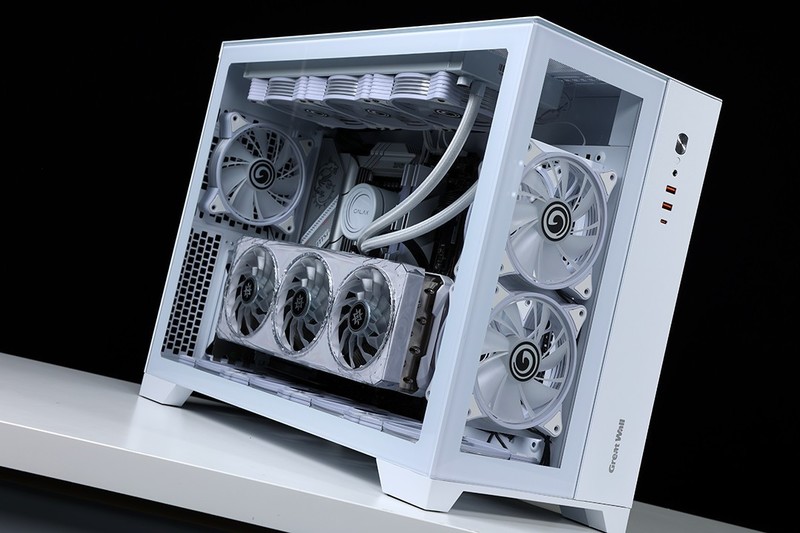 颜值党装机不要错过，长城T9W海王星机箱搭配13700K+4080装机分享