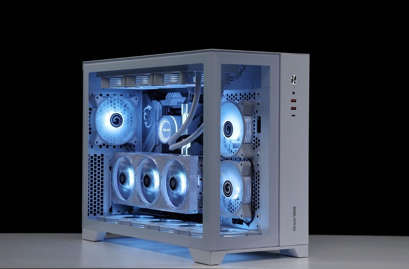 颜值党装机不要错过，长城T9W海王星机箱搭配13700K+4080装机分享