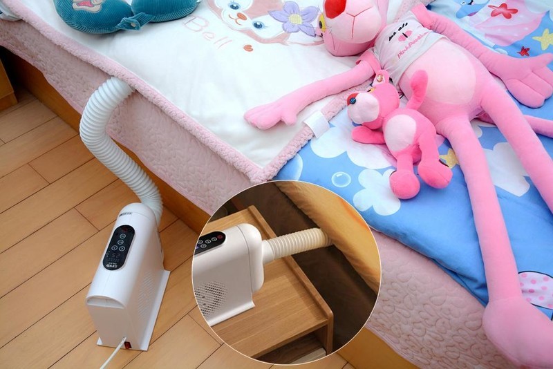 干衣、烘鞋、暖被，一机多用，利维斯顿多功能暖风机开箱体验