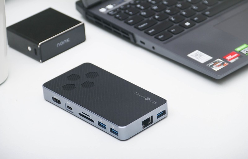 千元SETMSPACE十合一硬盘盒扩展坞，功能到底有多香？