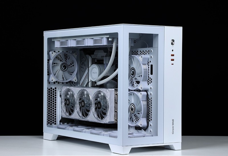 颜值党装机不要错过，长城T9W海王星机箱搭配13700K+4080装机分享