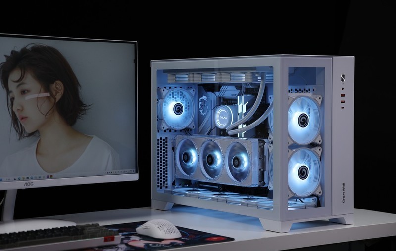 颜值党装机不要错过，长城T9W海王星机箱搭配13700K+4080装机分享