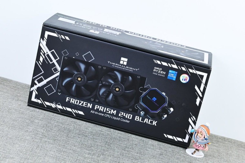 利民FrozenPrism240冰封棱镜水冷散热器试玩：当风冷扣具遇上水冷