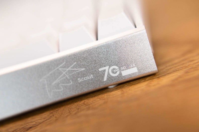 全新玉轴，全球限量999把，CHERRY MX3.0S Scout签名选手版