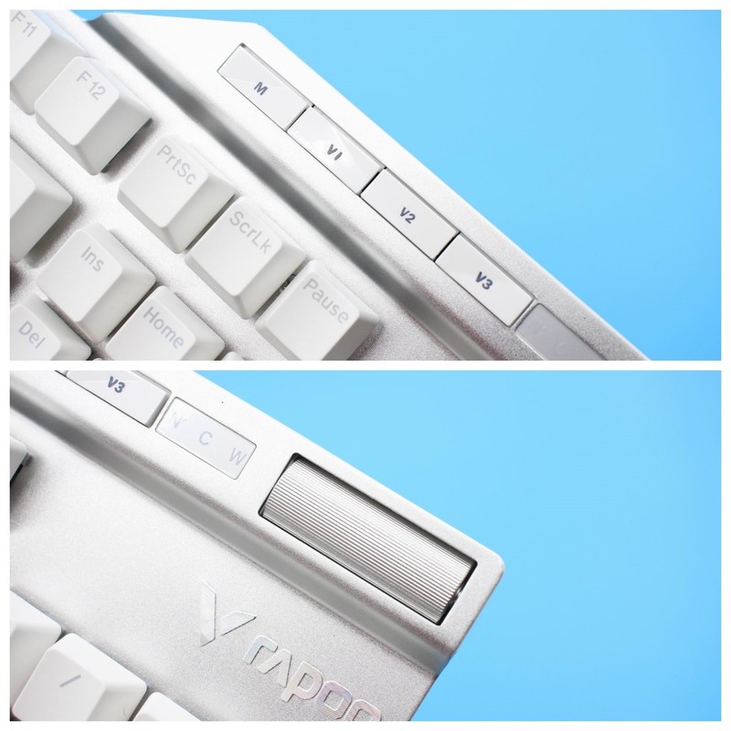 雷柏迈出了客制化的第一步：雷柏V700DIY热插拔型RGB背光游戏机械键盘