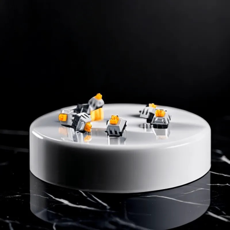 【客制化键盘】瑞翼鲨RAESHA五行轴金轴图赏