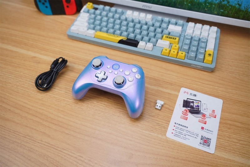 PC/NS等多平台制霸，六轴体感、霍尔摇杆，北通阿修罗2Pro+星云版