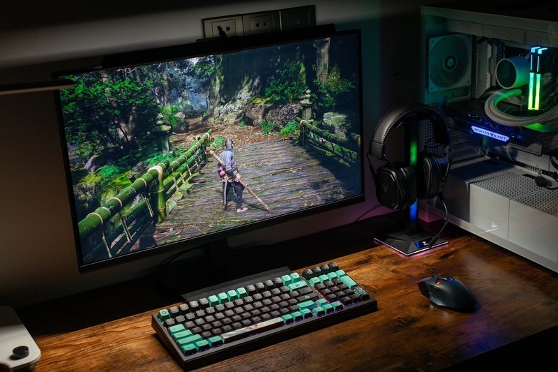 夜晚玩游戏用眼不疲劳，书客SKR1屏幕挂灯我的护眼好工具