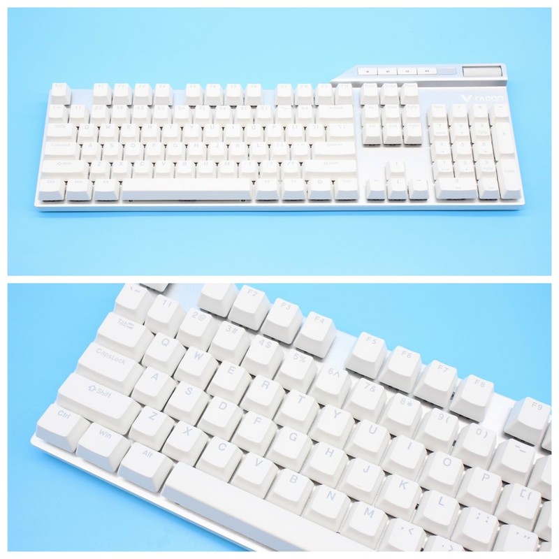 雷柏迈出了客制化的第一步：雷柏V700DIY热插拔型RGB背光游戏机械键盘