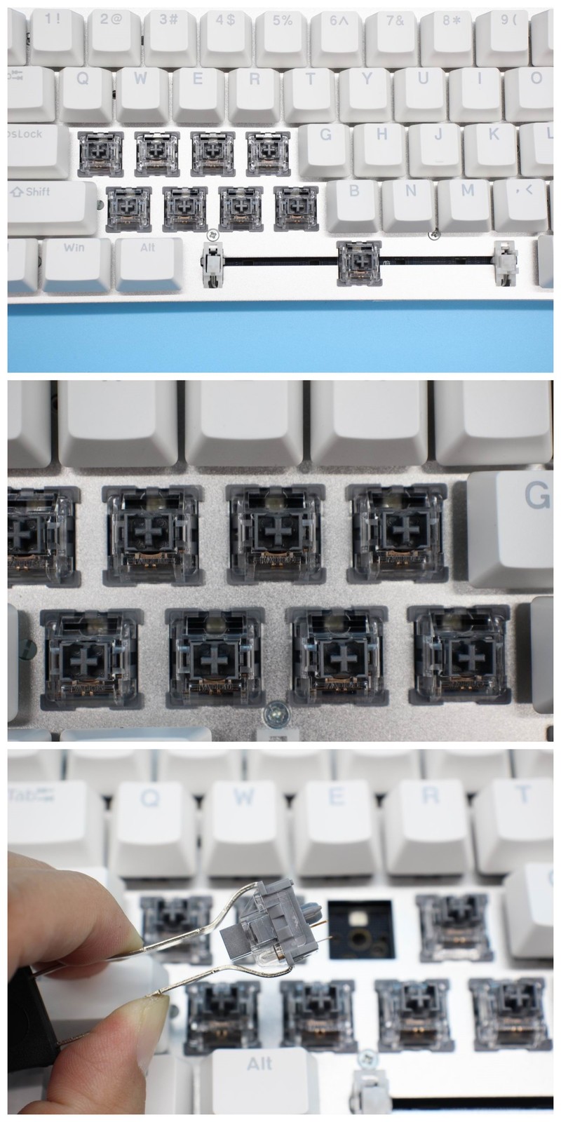 雷柏迈出了客制化的第一步：雷柏V700DIY热插拔型RGB背光游戏机械键盘