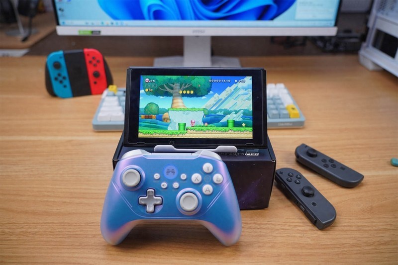 PC/NS等多平台制霸，六轴体感、霍尔摇杆，北通阿修罗2Pro+星云版