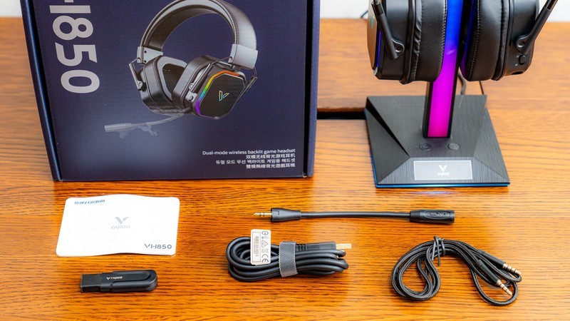 三模连接，电竞必备——雷柏VH850多模无线RGB游戏耳机