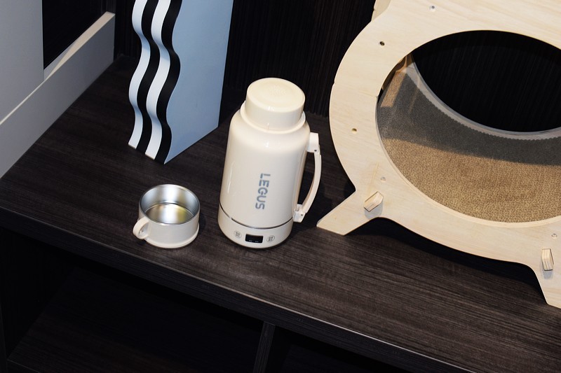多功能一体满足各种需求 LEGUS便携式旅行电热杯