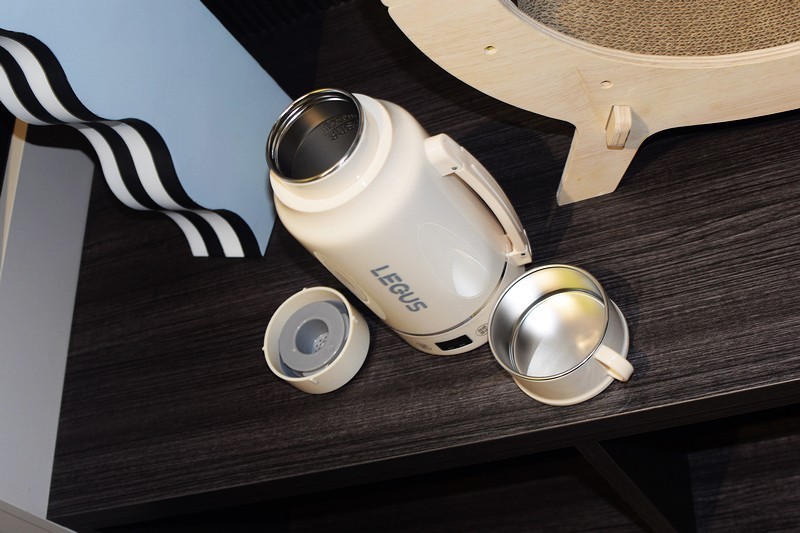 多功能一体满足各种需求 LEGUS便携式旅行电热杯